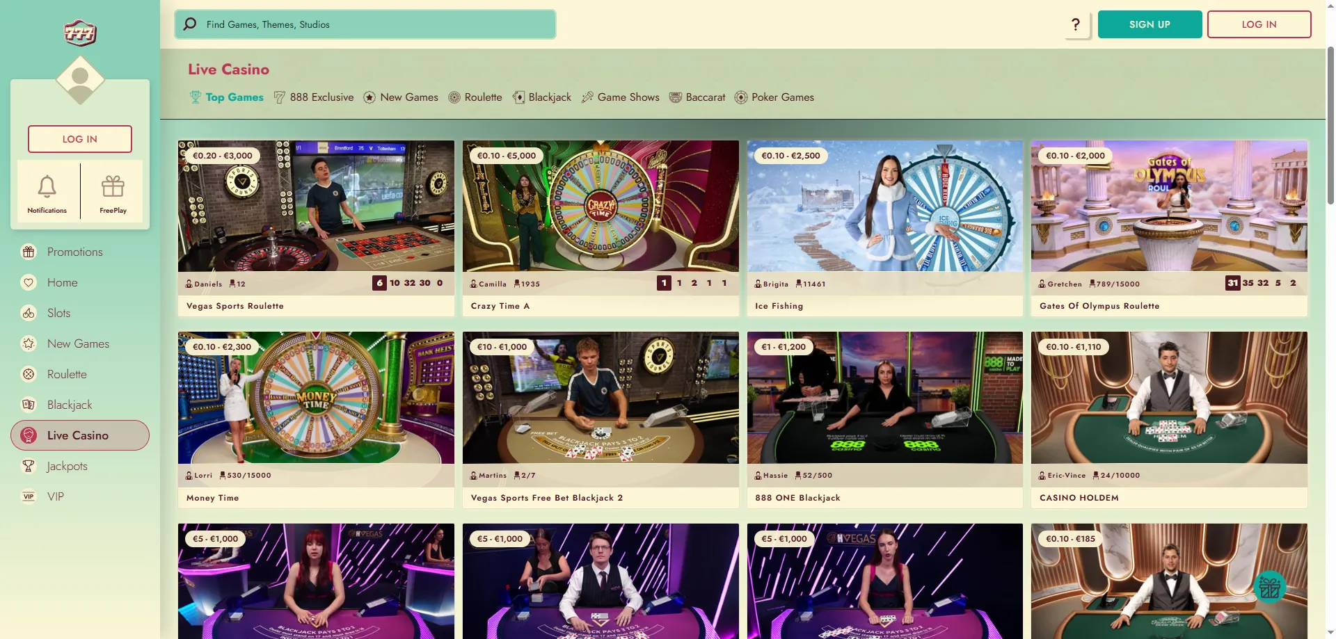 777 Casino live dealer tables on mobile app — real-time play